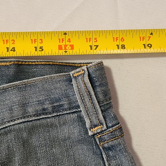 Mens Carhartt Carpenter Jeans With Knee Pad Pockets 36x34 Workwear Rugged - Picture 6 of 14